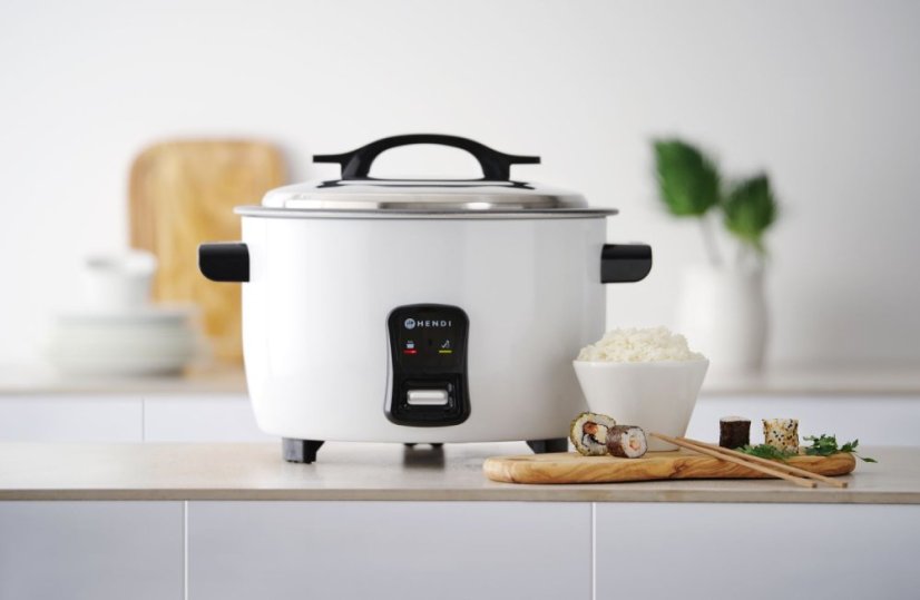 Rýžovar 4,2 l, HENDI, Kitchen Line, 4,2L, 230V/1550W, 420x380x(H)240mm
