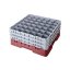 Cambro Koš Camrack 36 pozic, výška sklenice 25,8 cm - Červená