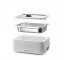 Chafing dish UNIQ, HENDI, designed by Robert Bronwasser, GN 2/3, Bílá, 230V/500W, 433x403x(H)248mm