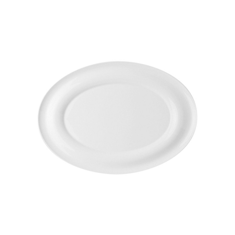 RAK Porcelain RAK Talíř mělký oválný 22 × 15,5 cm | RAK-LROP22