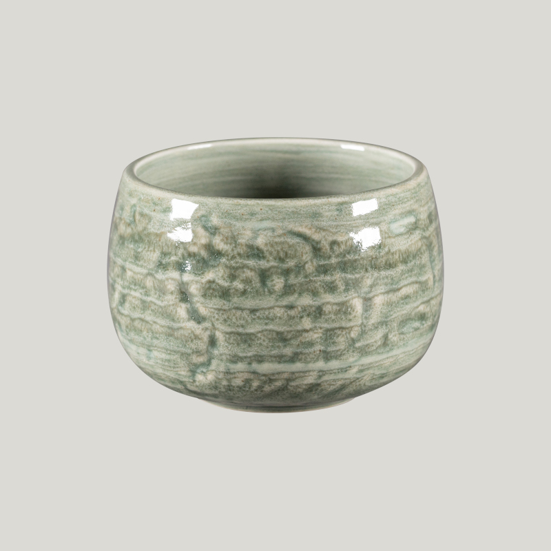 RAK Porcelain Krush šálek bez ucha 30 cl, zelený