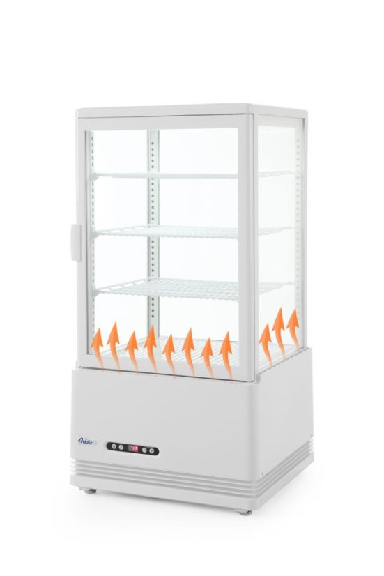 Chlazená skříň displeje, 68 l, Arktic, bílá, 230V/170W, 444x397x(H)875mm