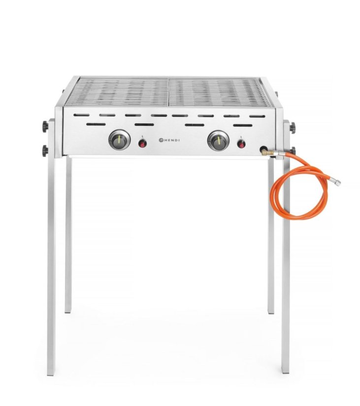 Plynový gril Roast-Master Pro, HENDI, 11,6kW, 790x560x(H)900mm