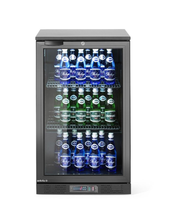 Jednodveřová chladnička , Arktic, 86L, Černá, 230V/120W, 500x530x(H)870mm