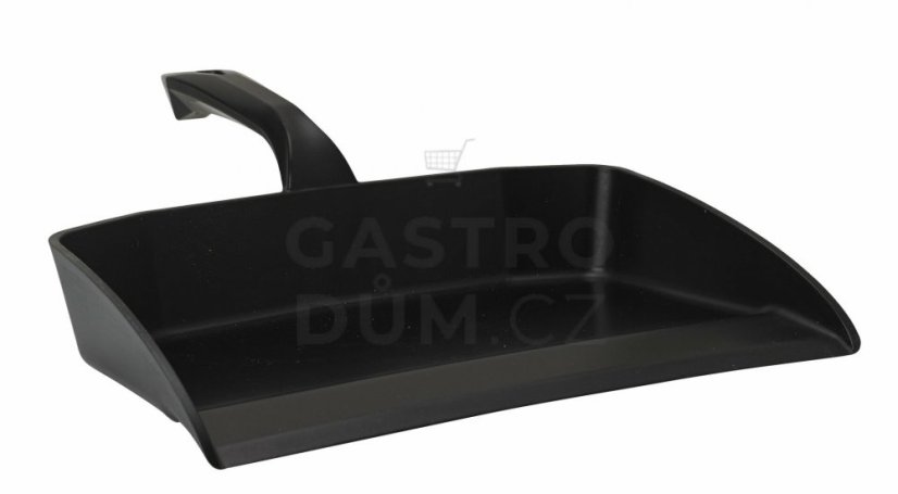 Vikan lopatka na smetí - černá