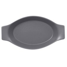 RAK Porcelain RAK Talíř oválný s rukojetí 78 cl, šedá | RAK-NFOPOD30GY