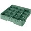 Cambro Koš Camrack 16 pozic, výška sklenice 11 cm - Zelená