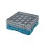 Cambro Koš Camrack 20 pozic, výška sklenice 17,4 cm - Tyrkysová