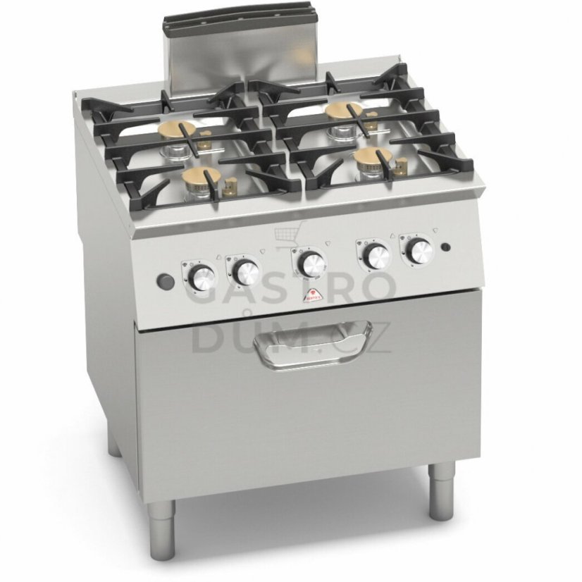 Plynový sporák Bertos SG7F4+FG