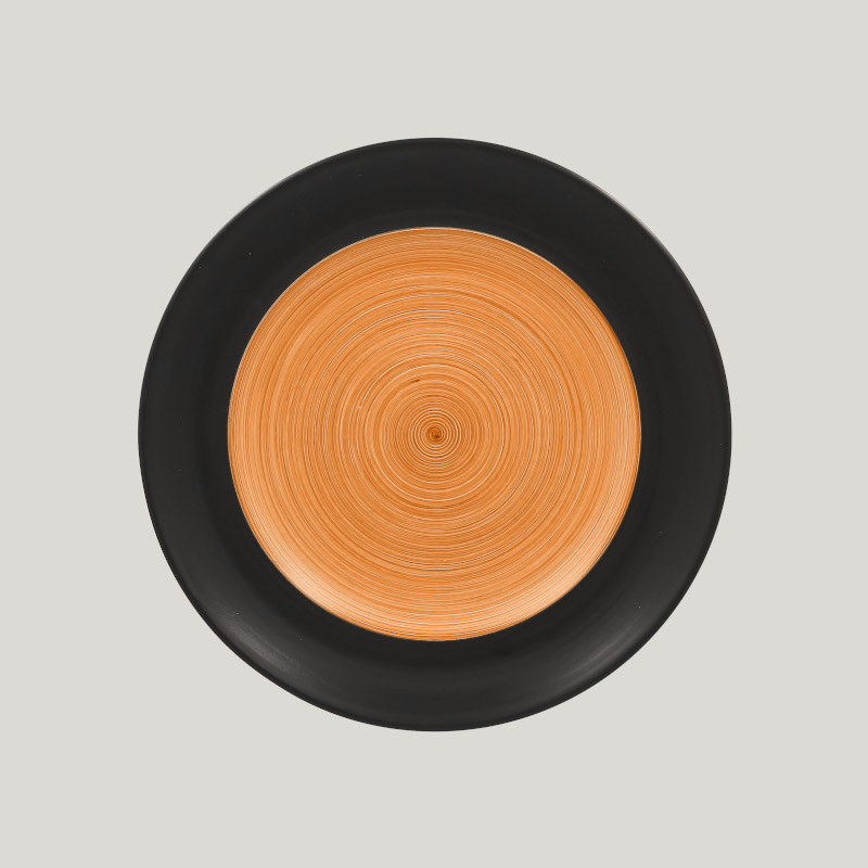 RAK Porcelain RAK Trinidad talíř mělký pr. 24 cm, oranžový | RAK-TRCLFP24BC