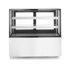 Vitrína se 2 policemi, Arktic, 230V/490W, 677x1224x(H)1230mm