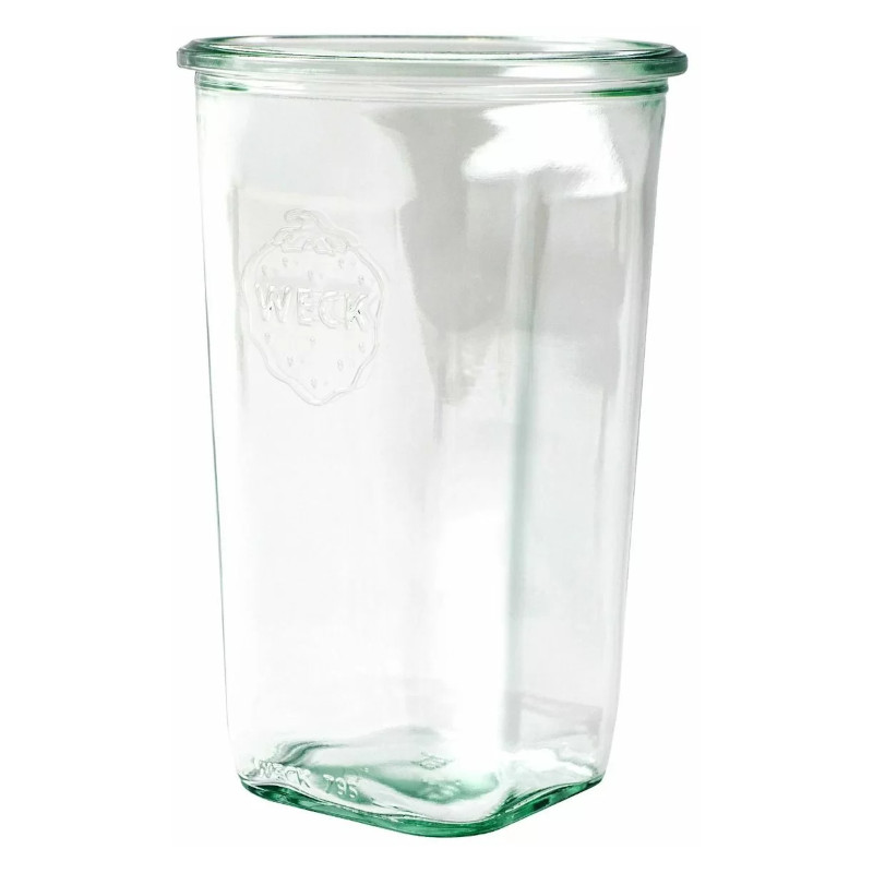 Zavařovací sklenice WECK Quadro 795 ml, set 6 ks