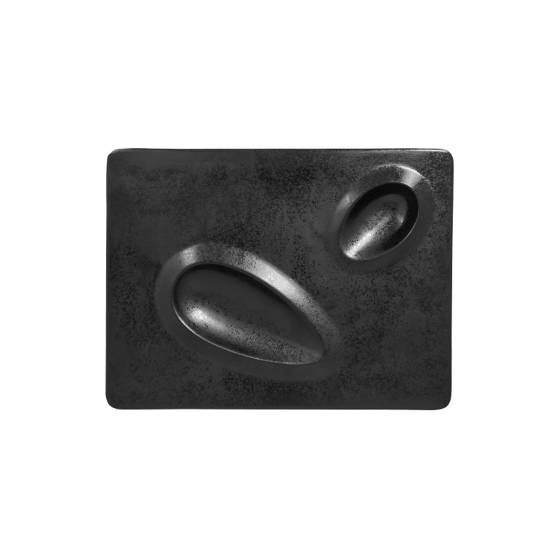 RAK Porcelain RAK Talíř obdélný, 2 zóny 32 × 24 cm | RAK-KRCRRP2IN2