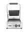 Kontaktní gril - single verze, HENDI, horní i spodní část vroubkovaná, 230V/1800W, 310x375x(H)216mm