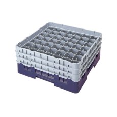 Cambro Koš Camrack 49 pozic, výška sklenice 30 cm - Modrá