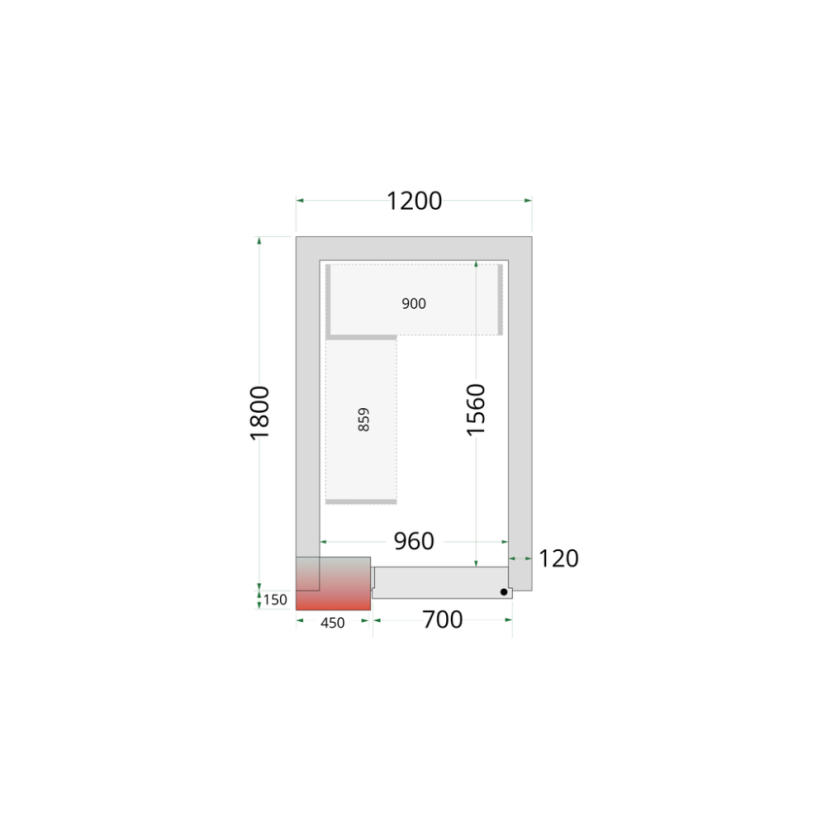 TEFCOLD CR 120x180x220