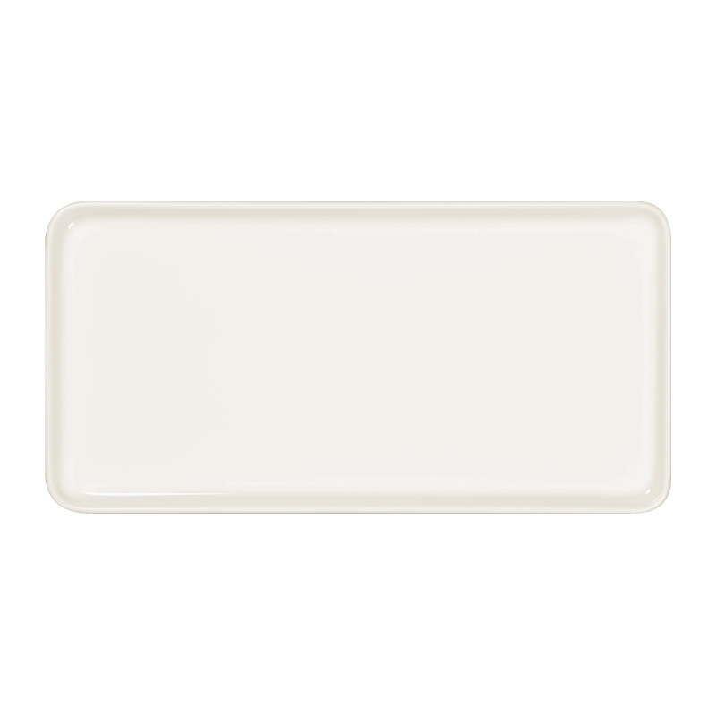 RAK Porcelain RAK Fractal talíř mělký obdélníkový 32 × 16 cm, bílý | RAK-FTRTF32
