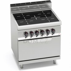 Sporák s troubou Bertos E7P4/VTR+FE