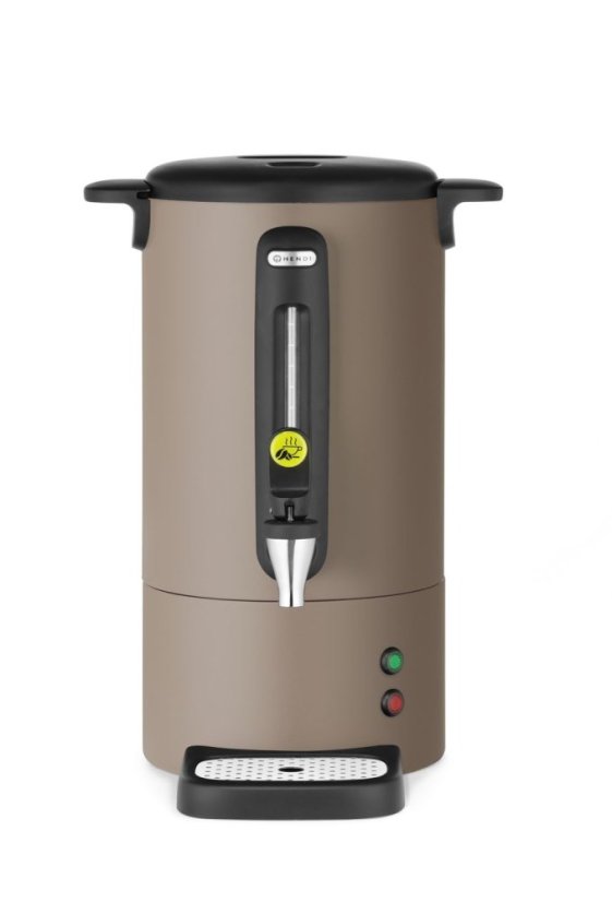 Percolator UNIQ, HENDI, designed by Robert Bronwasser, 7L, Taupe, 230V/1050W, 307x330x(H)450mm