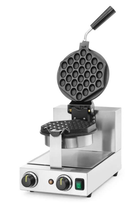 Rotační vaflovač Bubble Waffle, HENDI, 220-240V/1500W, 255x560x(H)318mm