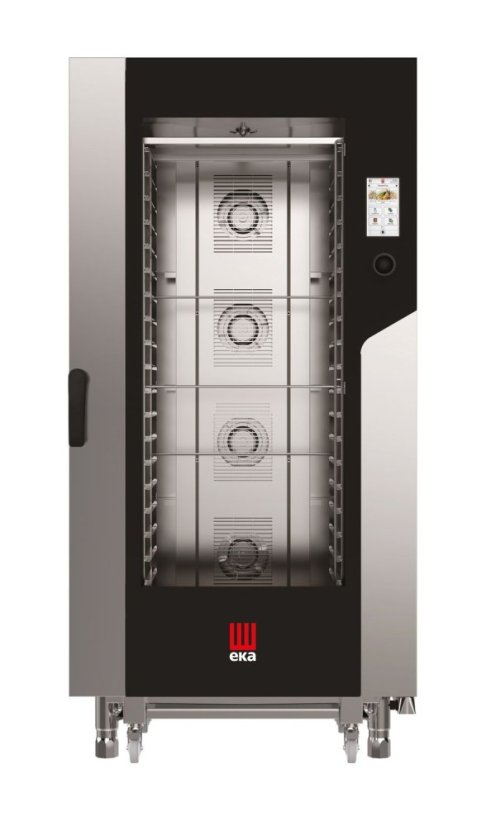 Konvektomat Millennial Touch Screen Gastro s automatickým mycím systémem, 20 × GN 1/1 - elektronicky řízený, elektrický, Tecnoeka, 400V/31000W, 930x1035x(H)1900mm Konvektomat Millennial Touch Screen Gastro s automatickým mycím systémem, 20 × GN 1/1 - elektronicky řízený, elektrický, Tecnoeka, 400V/31000W, 930x1035x(H)1900mm