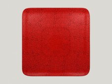 RAK Porcelain RAK Ruby talíř čtvercový 33 × 33 cm – červená | RAK-RBAUSP33