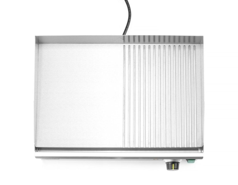 Mřížka s polovičním žebrováním, HENDI, Kitchen Line, 230V/2400W, 527x404x(H)233mm