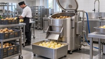 Jak vybrat profesionální škrabku a loupačku brambor do gastro provozu