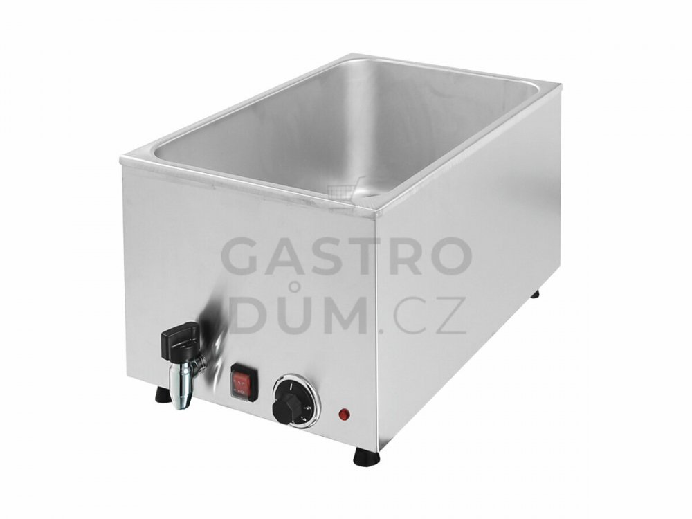 Tip-gastro vodní lázeň BM 1/1 165BT s kohoutem