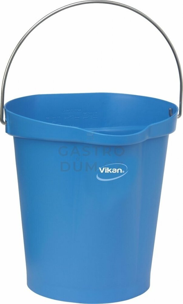 Vikan vědro 12 litrů modrá