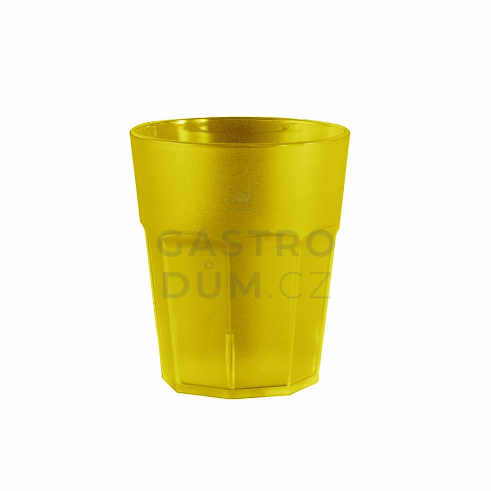 Gastronorm sklenice polykarbonátové 40cl GLA žlutá