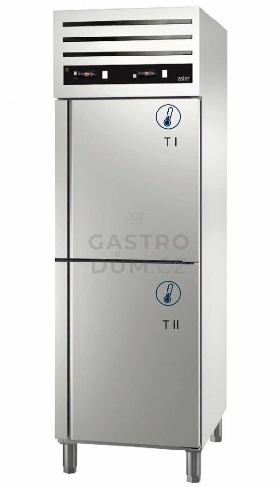 Asber chladící skříň dělená GCPZ-702/2L levé