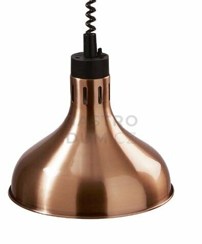 OEM infra lampa závěsná - měď