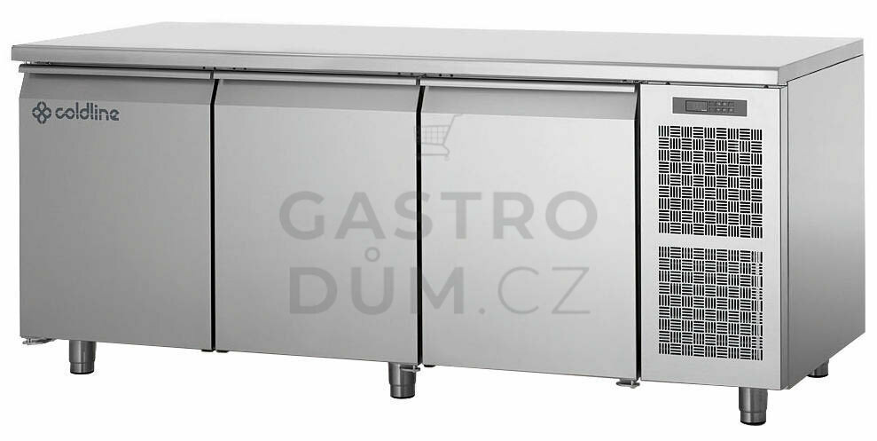 Coldline mrazící stůl TP17/1B s deskou bez zadního lemu