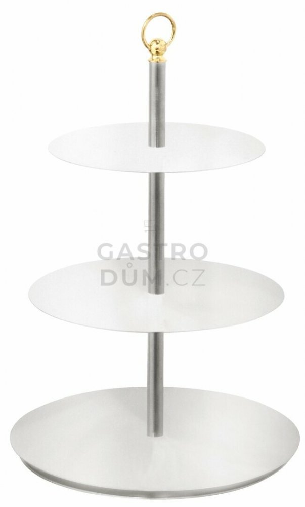 OEM etažér 32x48 cm, 3 patra, nerez gastro vybavení