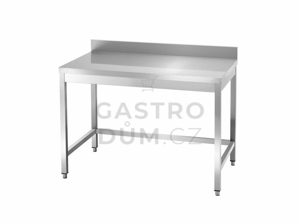 Amitek stůl pracovní 1200x700x850/950 ZL – nerezový pracovní stůl pro profesionální gastro provoz