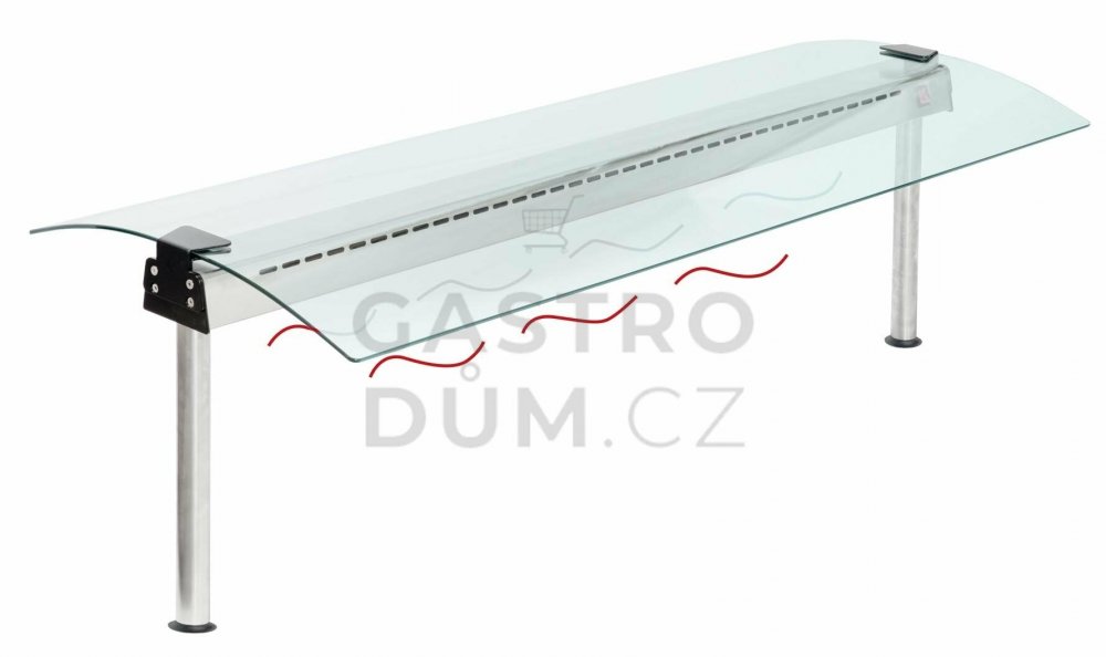 Hygienický zákryt ASBER FS-H-CG14-411 s ohřevem