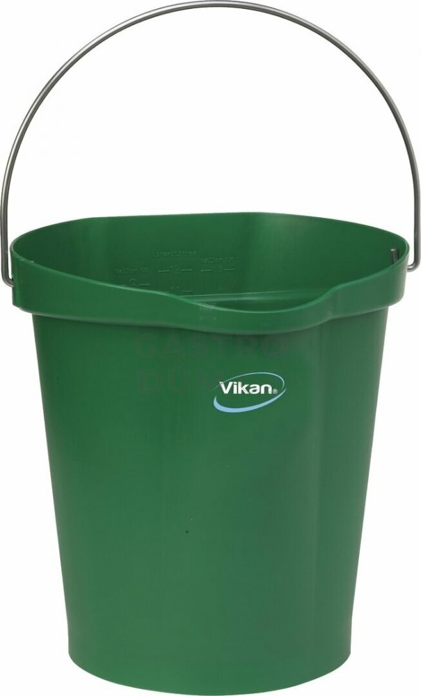 Vikan vědro 12 litrů zelená