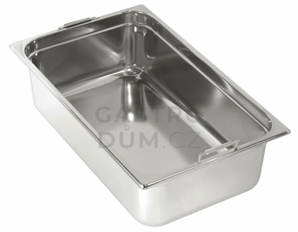 Gastronorm GN 1/1 200 mm nerezová plná s uchy