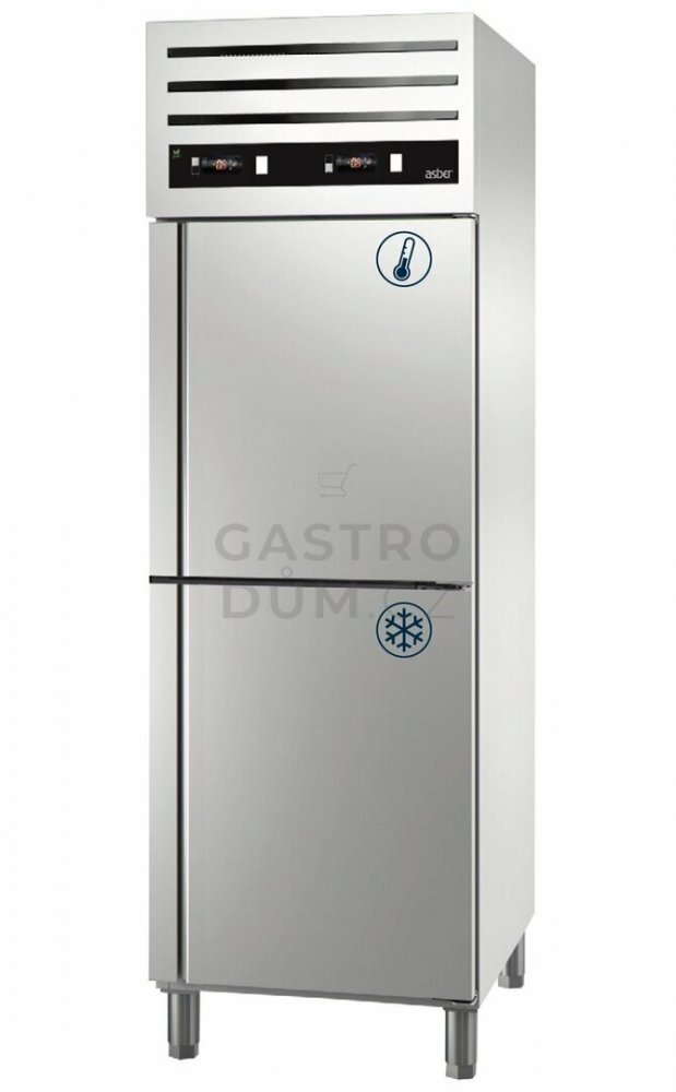 Asber chladící skříň kombinovaná GCPMZ-702L (+/-) levé