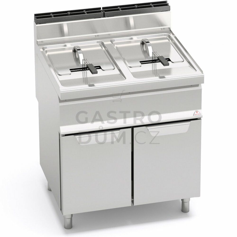 Plynová fritéza Bertos GL15+15M