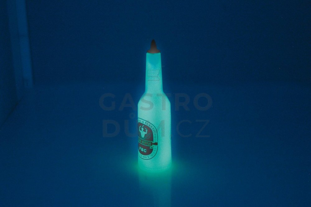 Fosforeskující flair bottle OEM (77x290 mm)