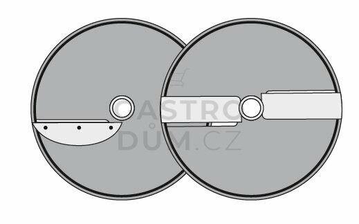 OEM kotouč X1 - 8, Φ 205 mm, řez 1-8 mm