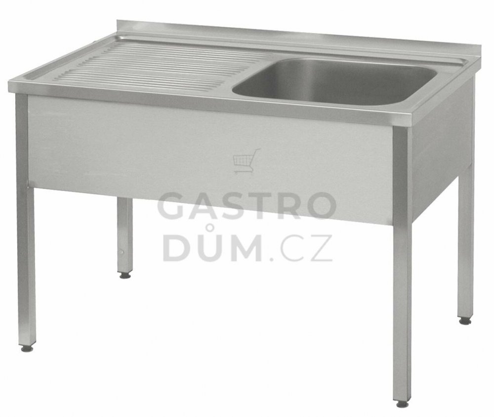 OEM dřez - 140x70, nádoba 50x50x30 cm vpravo