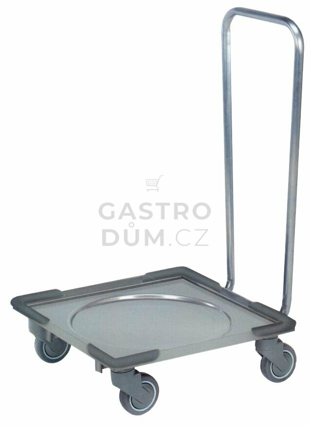 OEM vozík na koše s madlem (plast)