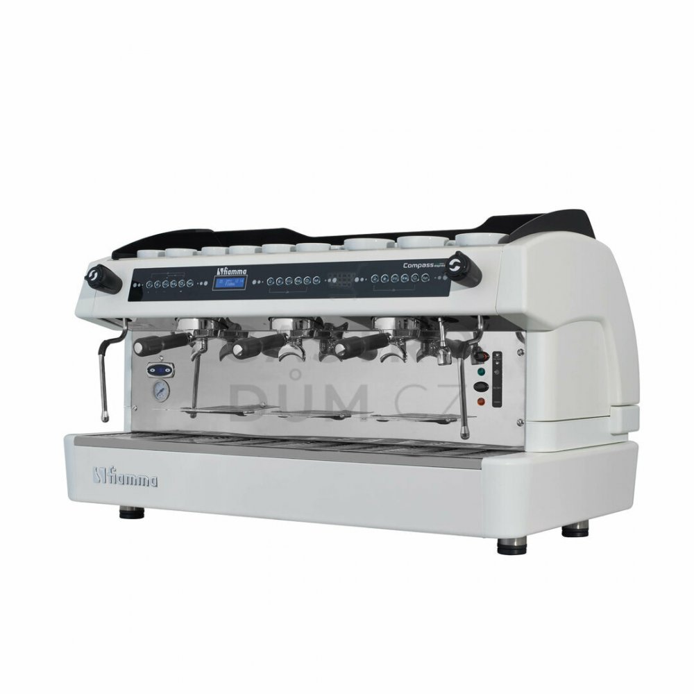 Fiamma třípákový kávovar COMPASS III DualBoiler (bílý)