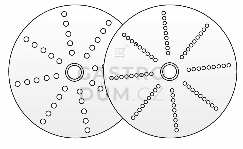 OEM kotouč V, Φ 205 mm – Přídavný kotouč pro strouhání